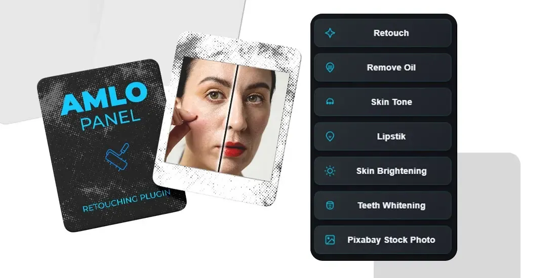 Amlo Panel Retouch Plugin Photoshop